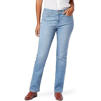 Levi Strauss Signature Gold Womens Modern Straight Jeans (Available in Plus Size) | Amazon (US)