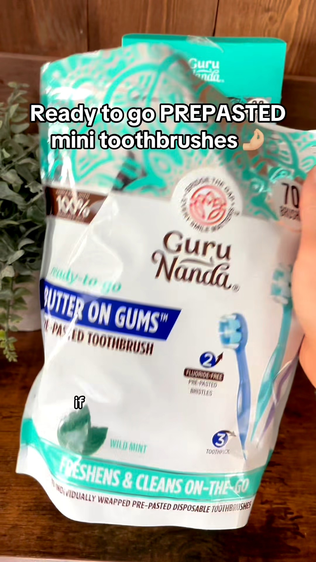 This is one of my favorite products from Gurunanda! These mini prepasted tooth brushes are such a game changer for us! I’m telling you, go grab some!!! #oralhygiene #travelsize #oralhealth 

#LTKSaleAlert #LTKFindsUnder50