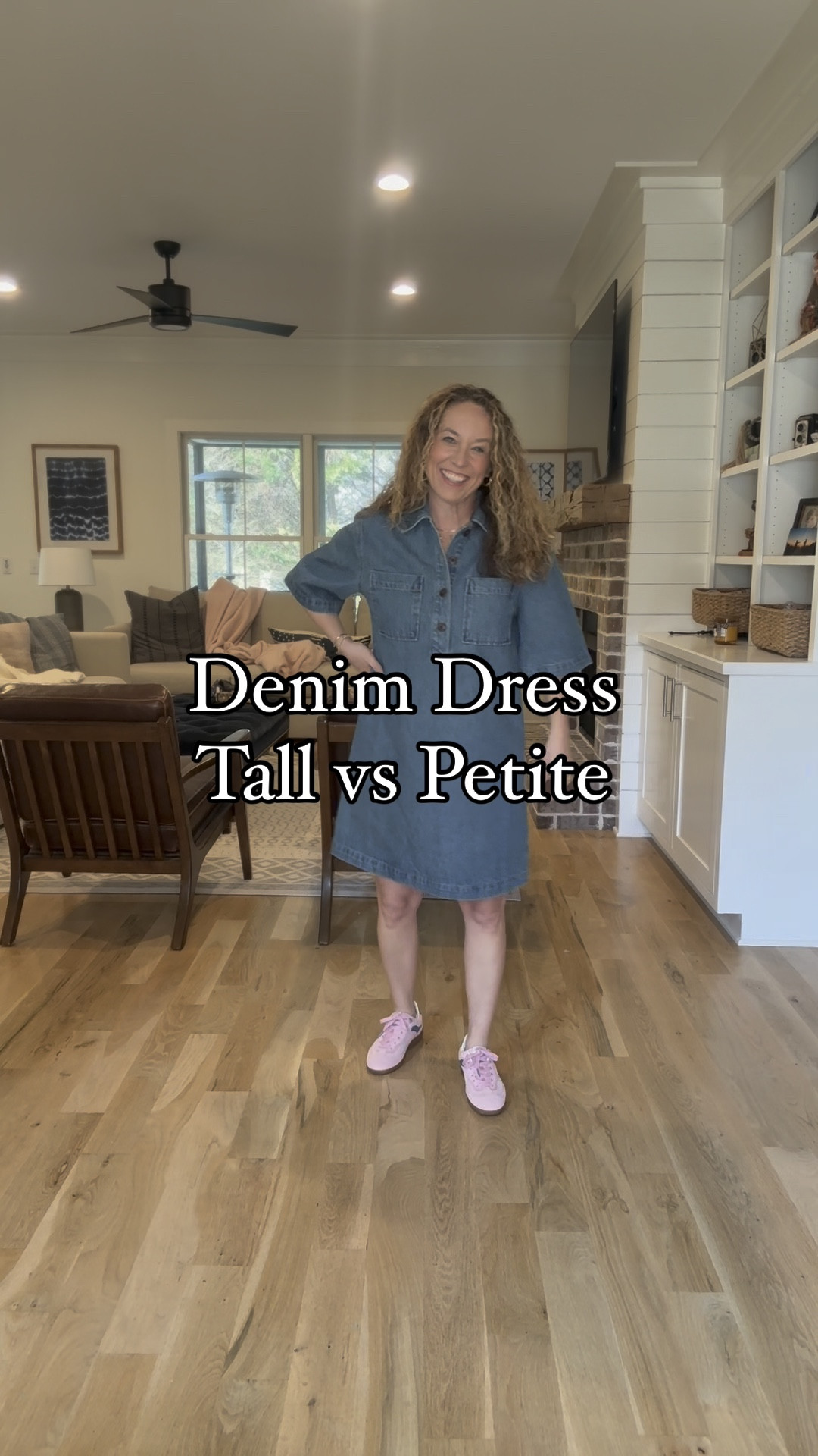 Petite versus small denim dress.  Pair
With boots or tennis shoes!



#LTKFindsUnder50 #LTKPetite #LTKOver40