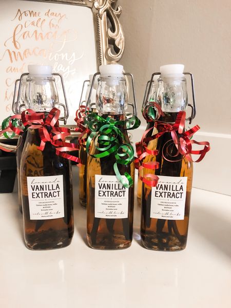Homemade Vanilla DYI! 
Linking everything you need below but the vodka!  I like to use a local MN vodka but you can use any! 
Highlight on Instagram to see how to make it! 

#LTKGiftGuide #LTKHoliday #LTKhome