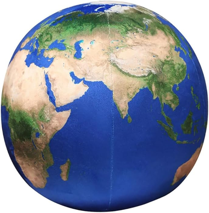 8inch Realistic Earth Plush Pillow, Space Planet Stuffed Plush Toy, Birthday Xmas Gift for Kids (... | Amazon (US)