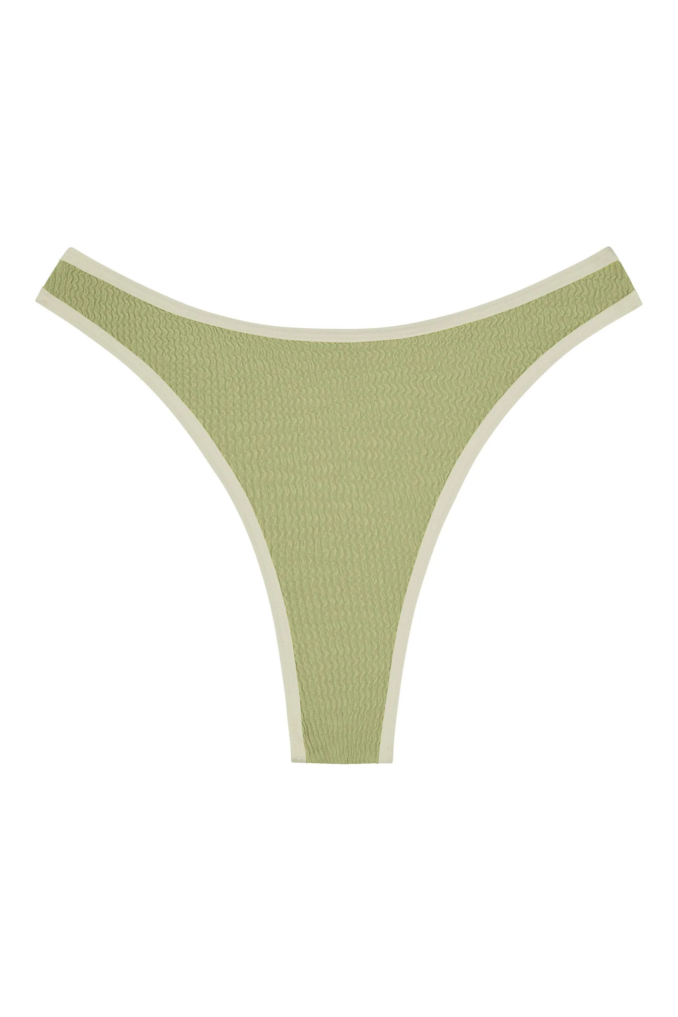 Somerset Bottom - Avocado Crinkle | Monday Swimwear