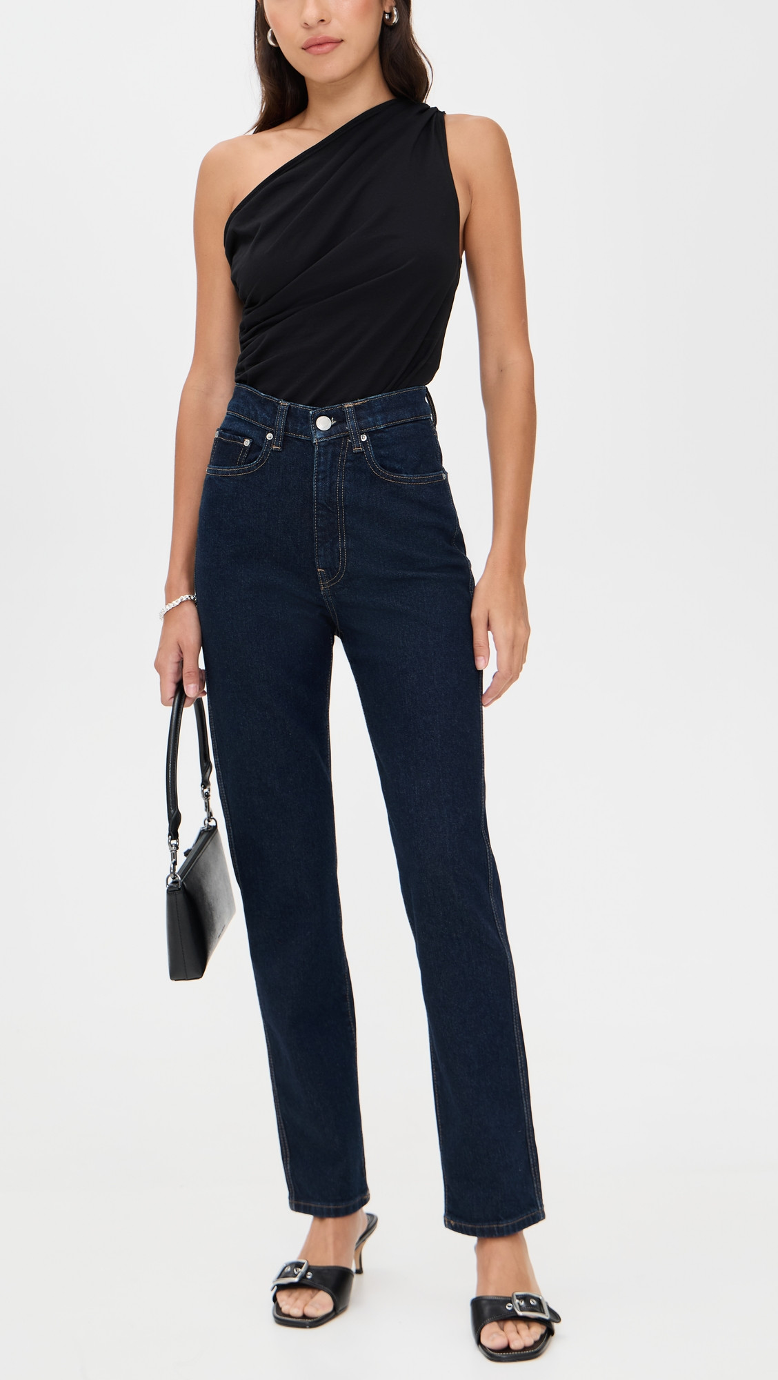 DL1961 Kristy Cigarette High Rise Jeans Night Out (Highluxe) 30 | Shopbop