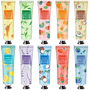 10 Pack Hand Cream for Dry Cracked Hands, Stocking Stuffers for Women,Teengirls,Christmas Gifts B... | Amazon (US)