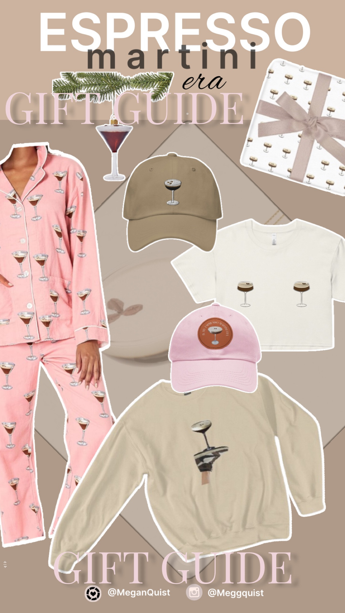 Espresso 🍸 martini eta gift guide - I love the martini nips! Items for the whole fam or a dinner party 

Espresso martini girl 
Martini lover 
Holiday cocktails 
Ltk holiday cyber week 
Etsy sales 

#LTKGiftGuide #LTKSeasonal #LTKHoliday