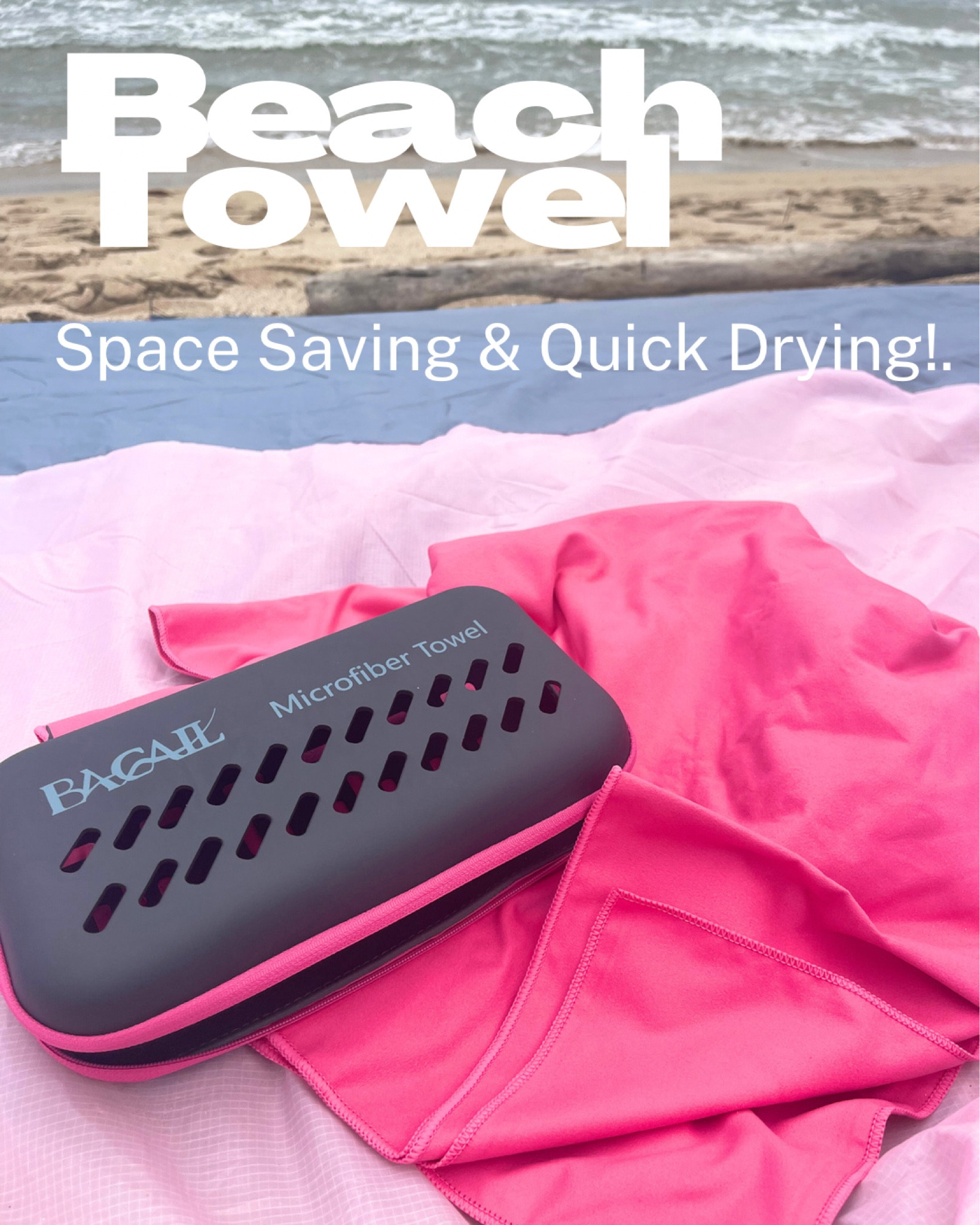 Fast Drying Space Saving Beach Towel, Camping Towel to fit a lot in your beach bag! Amazon find!

#LTKtravel #LTKFind #LTKhome