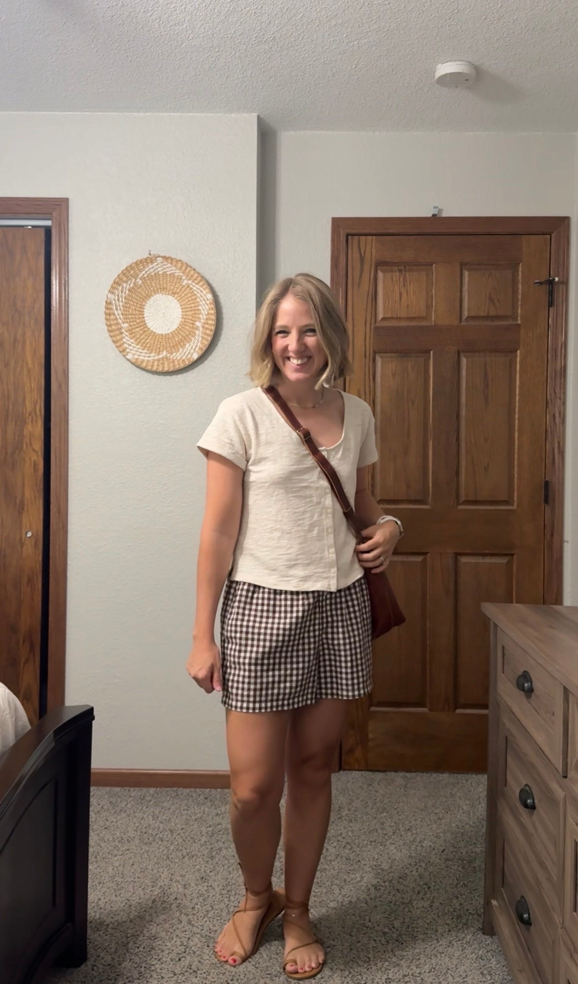 Simple and easy for summer, but still so cute! Wearing a medium in the shorts, I sized up. And an xs in the top!

#LTKmomlife #LTKgrwm #LTKootd