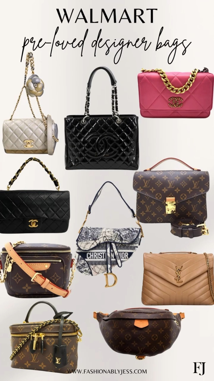 Obsessed with these pre loved designer bags from Walmart! Great gift idea for her! 

#LTKItBag #LTKStyleTip #LTKGiftGuide