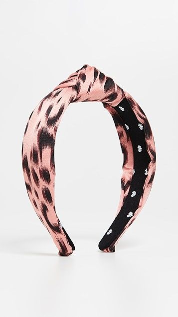 Silk Leopard Knotted Headband | Shopbop