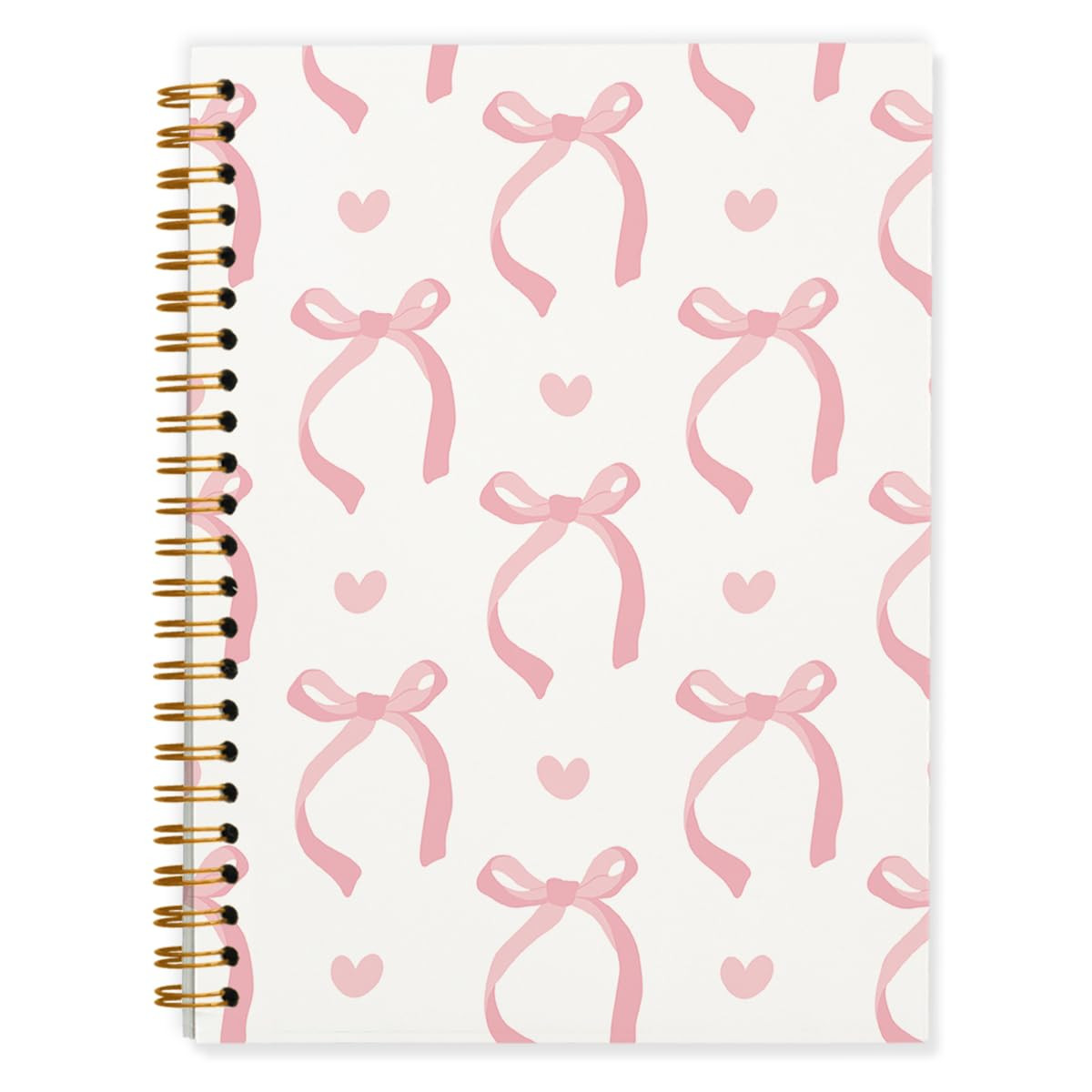QUICQOD Journal for Teens Girls, Cute Pink Preppy Coquette Notebook Journal Diary School Supplies... | Amazon (US)