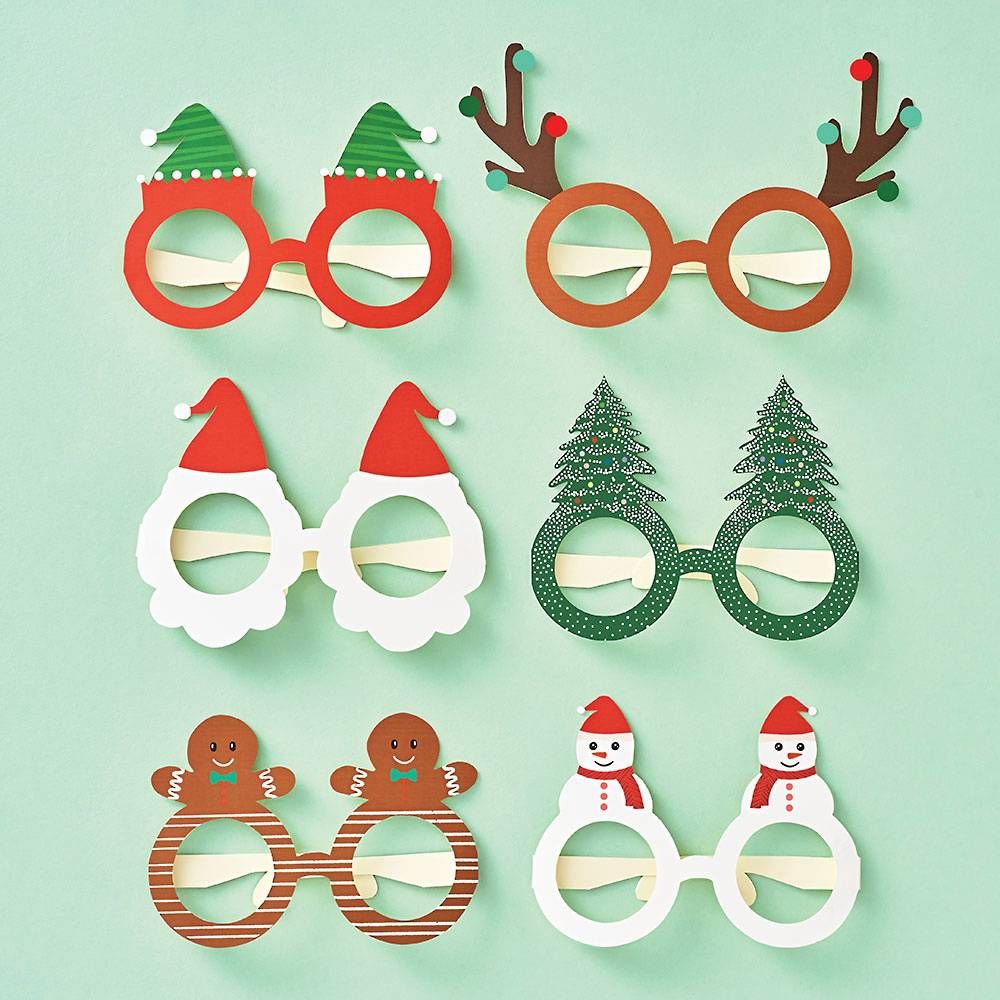 Holiday Glasses Craft Kit | Paper Source | Paper Source