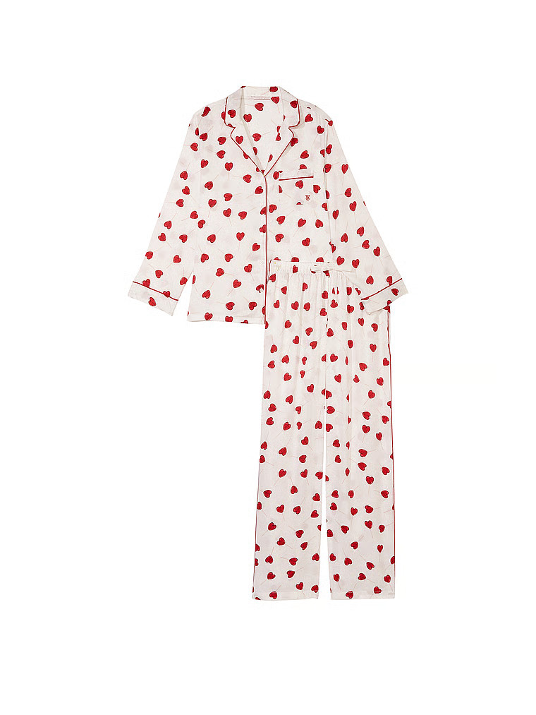 Satin Long Pajama Set | Victoria's Secret (US / CA )