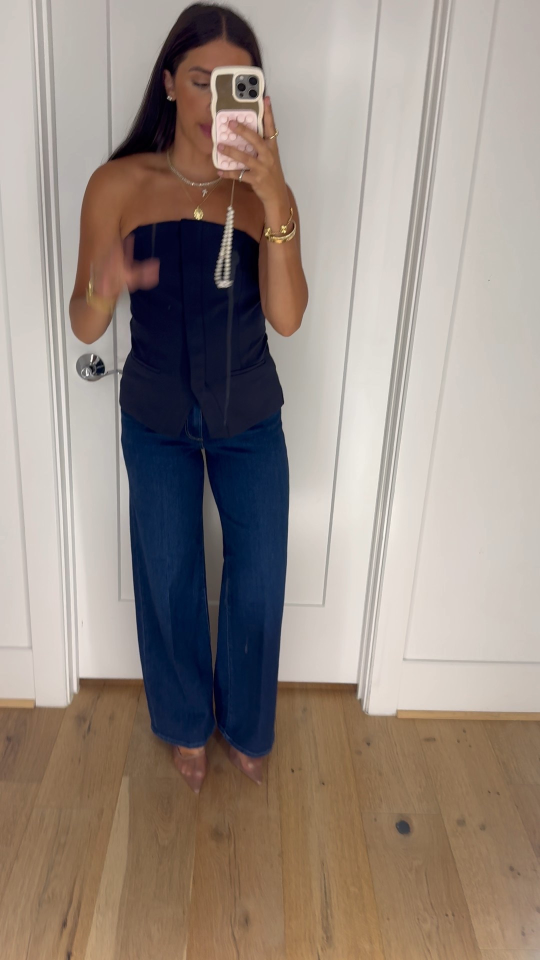 Top: Small
Jeans: 27

These shoes are easy to wear with anything and everything! Great neutral but still so elevated 

#LTKSaleAlert