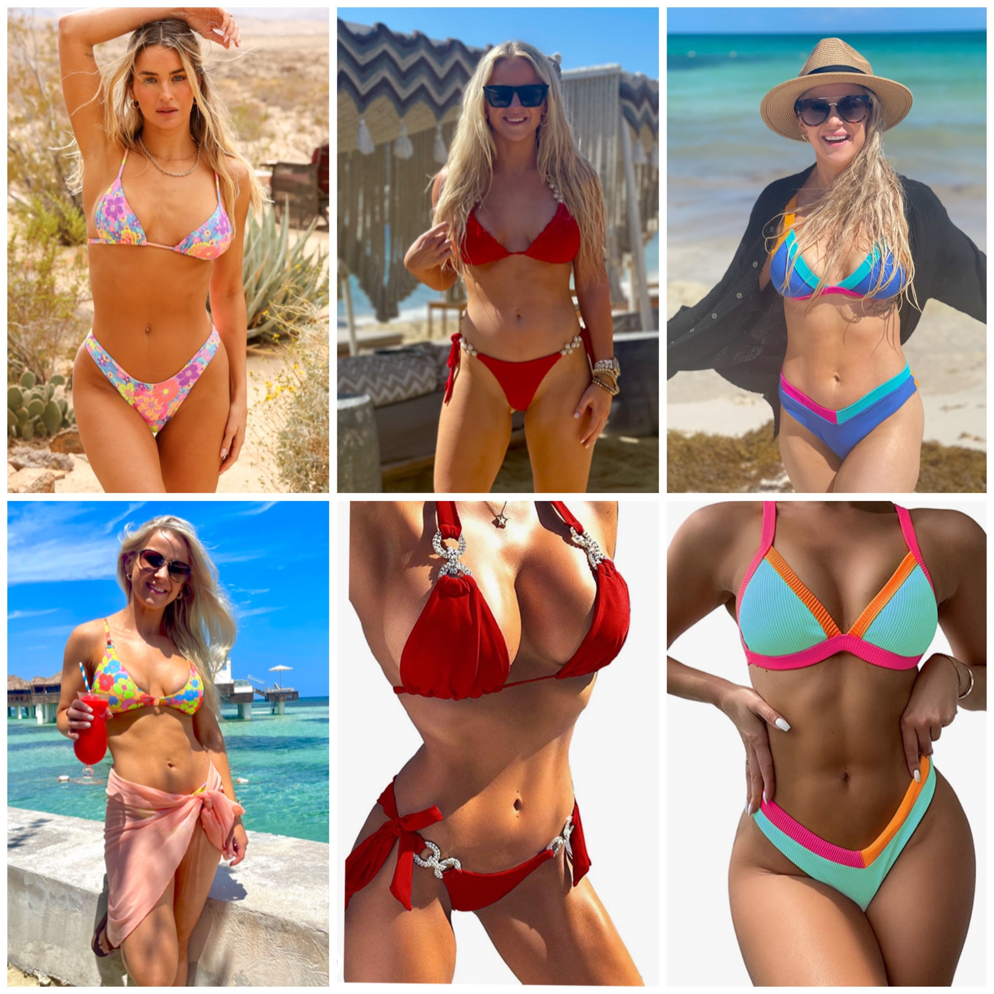Amazon Swim Dupes (Kulani Kinis, Bahimi, & ONEONE Swim) for a fraction of the cost!! All under $30!! 

#LTKswim #LTKunder50 #LTKtravel