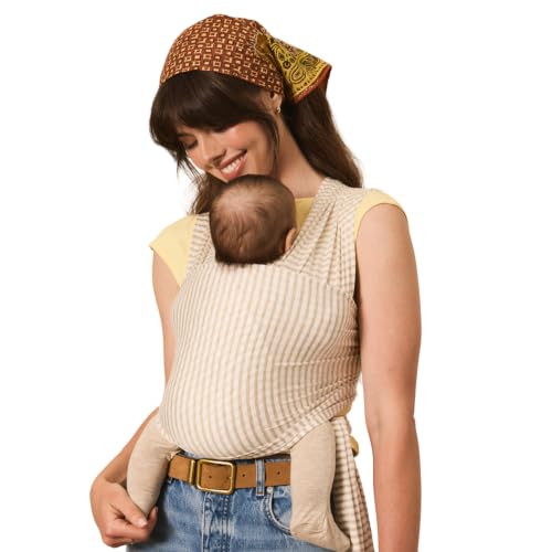 Solly Baby Wrap, Newborn to Toddler Baby Carrier 8-25 Lbs, Driftwood Stripe | Amazon (US)