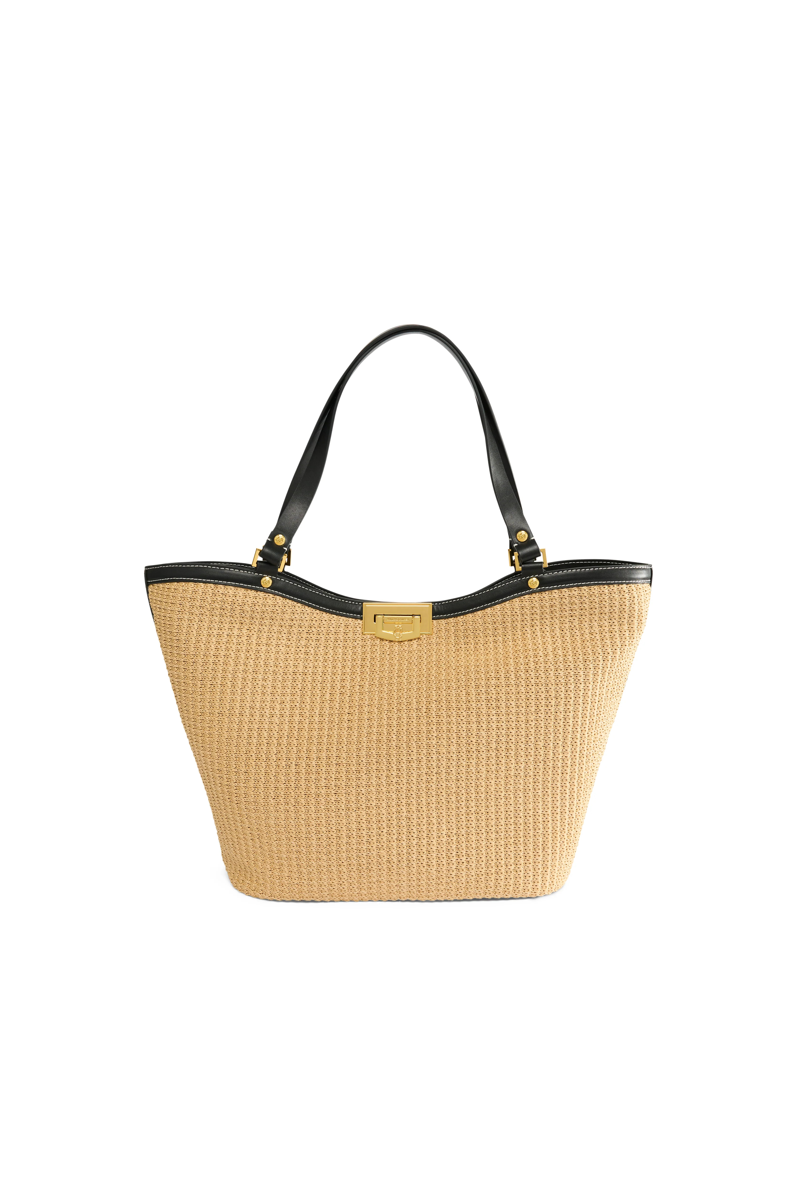 Cannes Shopper (Natural Black) | Holland Cooper