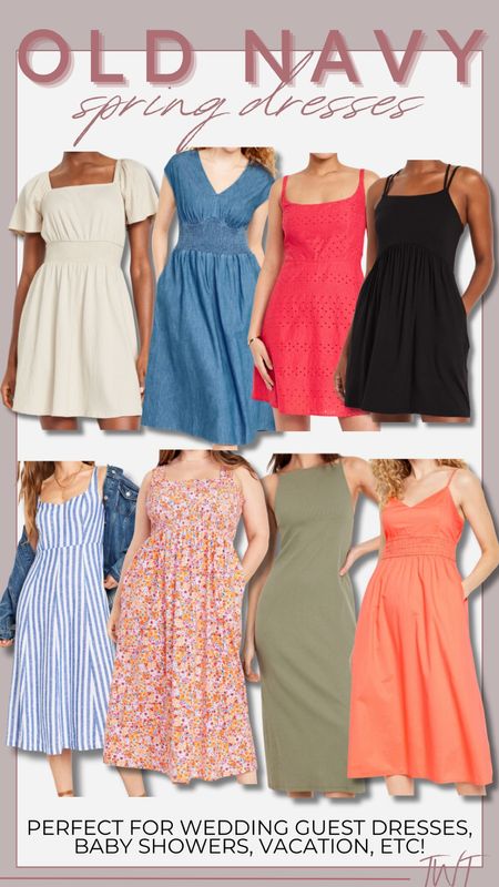Old Navy 
Spring Dresses

#LTKSeasonal #LTKfindsunder50 #LTKstyletip
