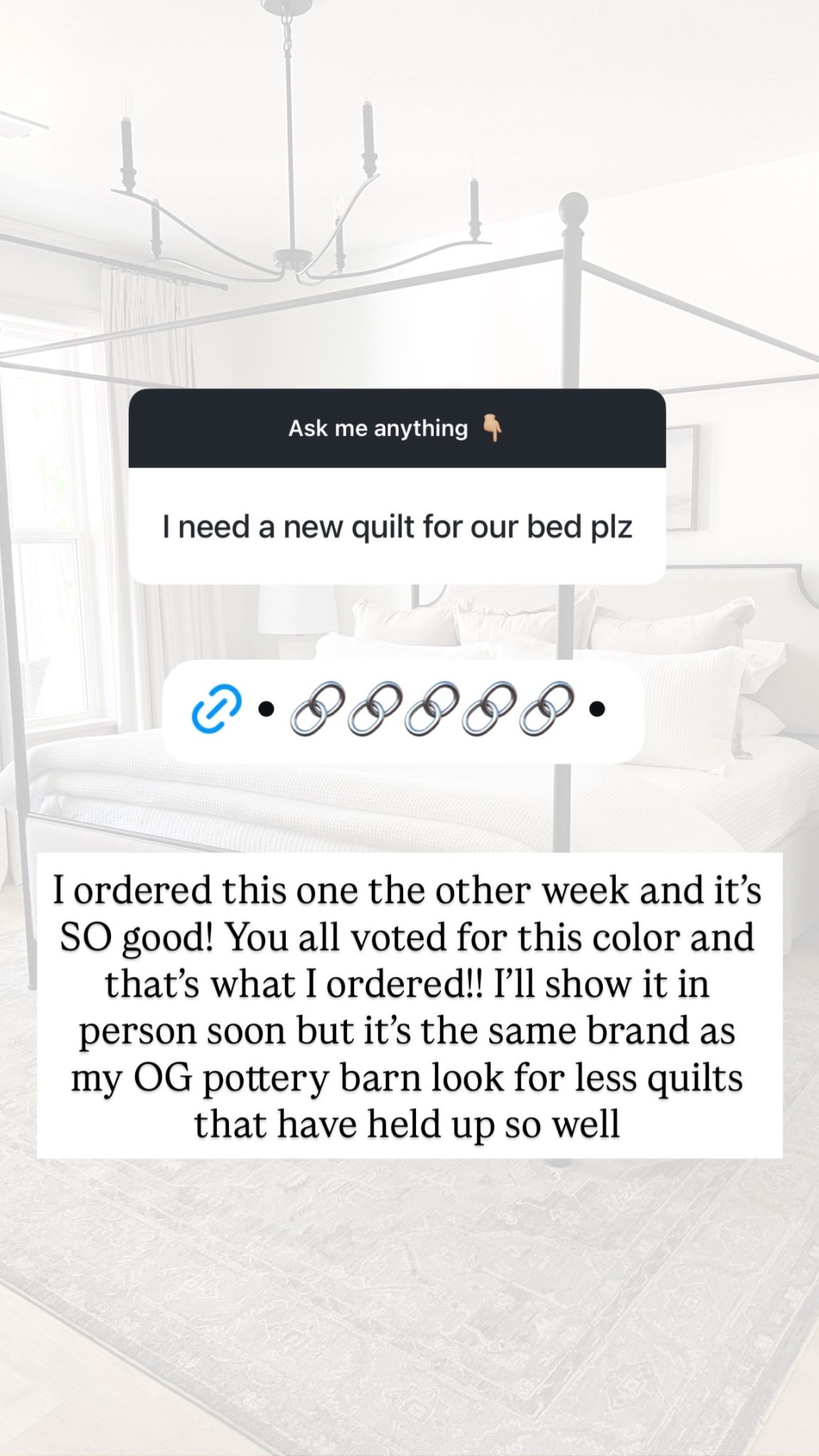 Pottery Barn look for less quilt From Amazon!

#LTKmomlife #LTKSeasonal #LTKHome