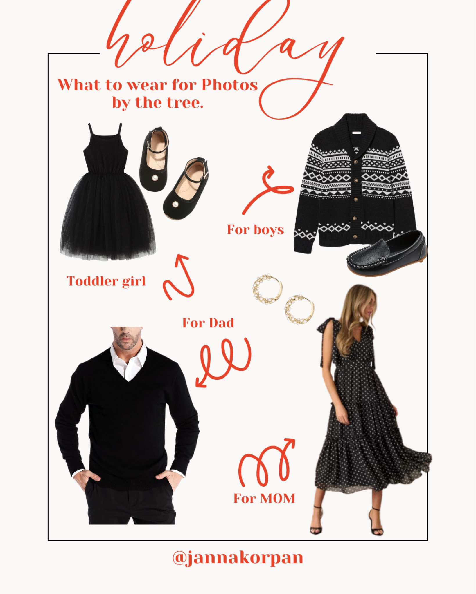 The perfect black and white outfits that would look great on front of the tree this year . 

#LTKkids #LTKcanada #LTKfamily