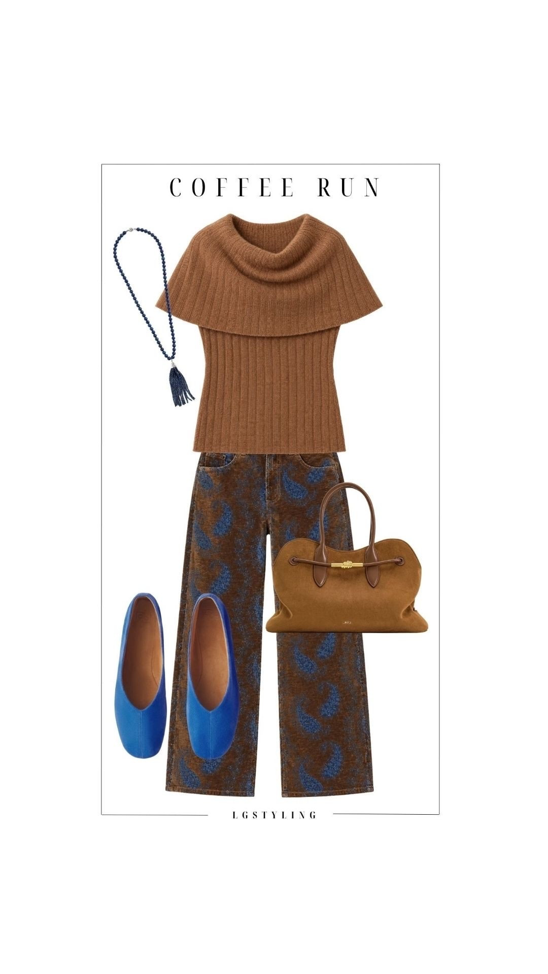 COFFEE RUN ☕️
Coffee run, but make it a look. Playing with rich chocolate brown and an unexpected pop of cobalt blue for an easy fall outfit that still feels styled. The printed denim adds just enough interest, while the suede bag pulls everything together. Linking the full look below.
#FallStyle #CoffeeRunOutfit #CasualFallStyle #FallOutfitIdeas #EverydayStyle

#LTKootd #LTKgrwm