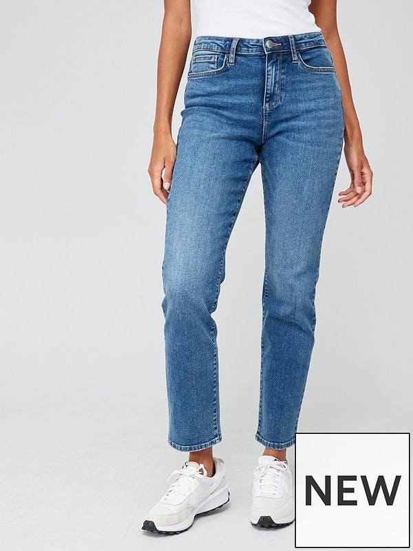 Everyday Authentic Straight Leg Jeans With Stretch | Very (UK)