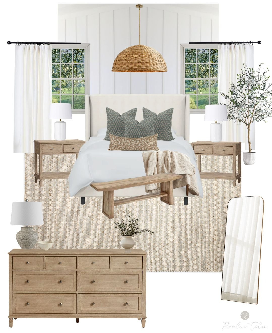 Dreamy Primary Bedroom Goals: Soft neutrals, layered textures, and cozy vibes for the ultimate retreat. #BedroomInspo #HomeDesign #CozyLiving 

 #LTKHome