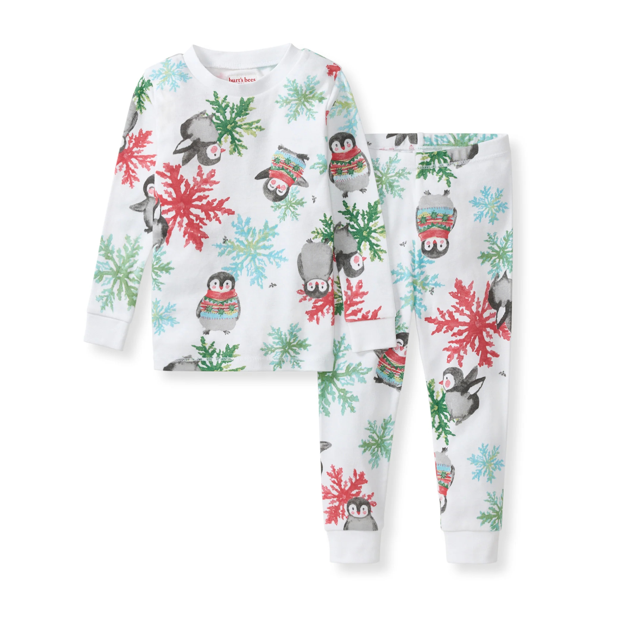 Cozy Penguins Two-Piece Pajamas | Burts Bees Baby