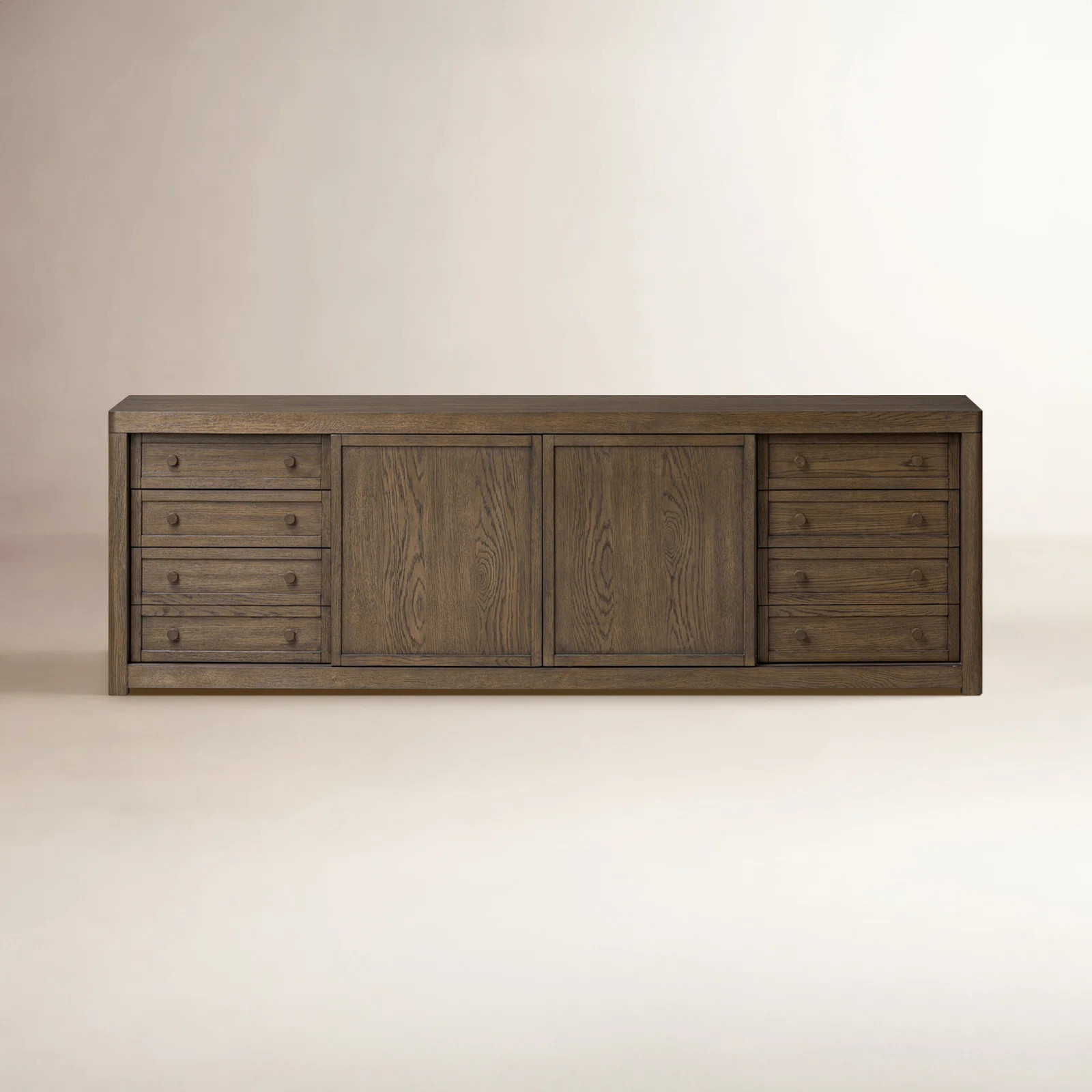 Millwood Pines Fuaad Media Console-Fawn Oak | Birch Lane | Birch Lane