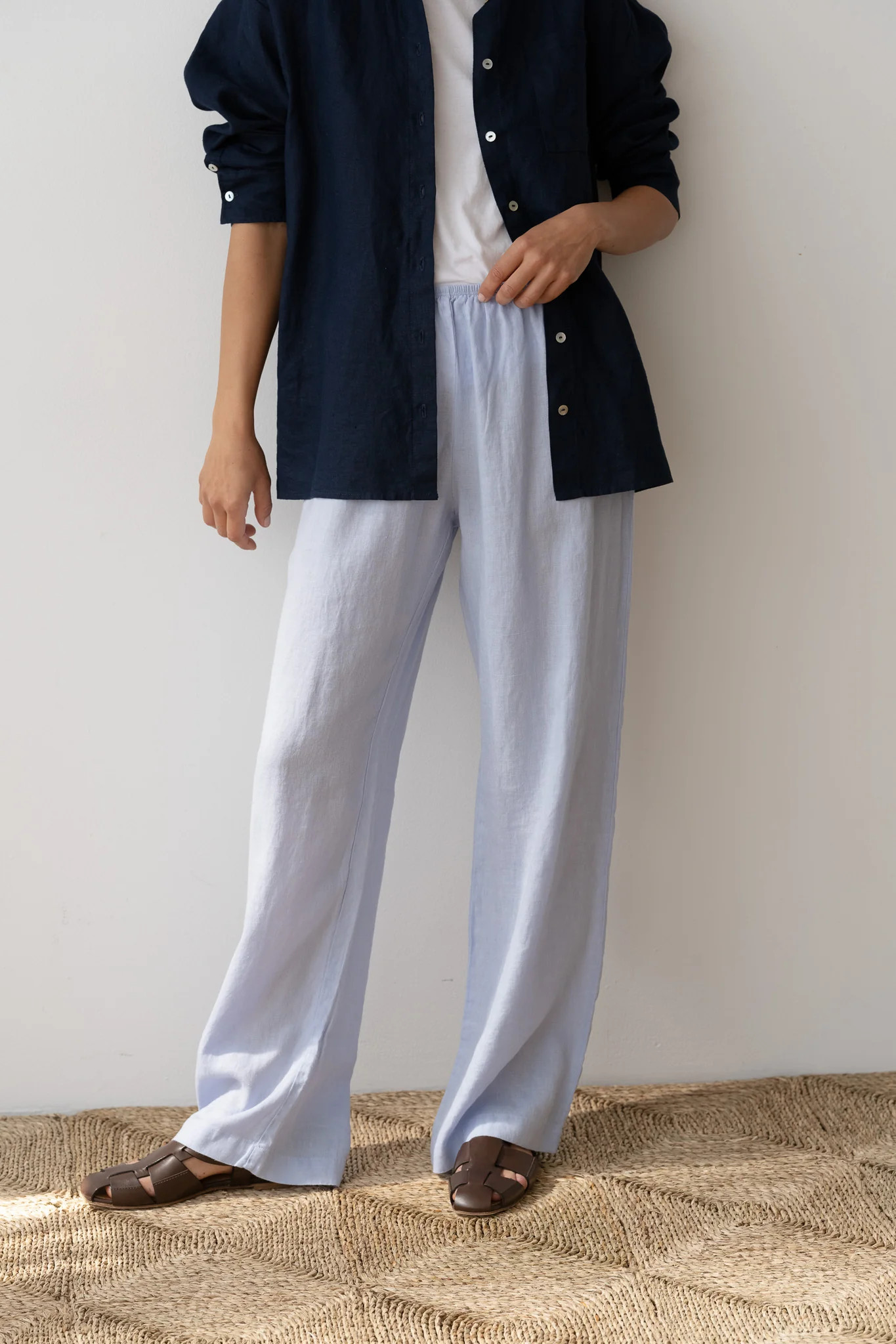 The Linen Simple Pant | DONNI.
