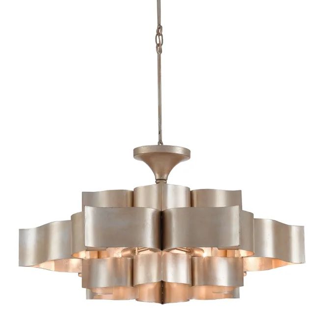 Currey and Company Grand Lotus 6 Light 30" Wide Single Tier ChandelierModel:9000-0051from the Cur... | Build.com, Inc.