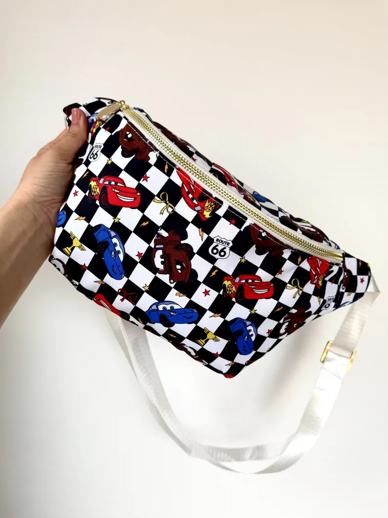 Racing Cars - Fanny Pack Style Cross Body Bag - Character & Movie Inspired Bags - Accessories for... | Etsy (US)