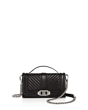 Rebecca Minkoff Love Top Handle Leather Phone Crossbody | Bloomingdale's (US)