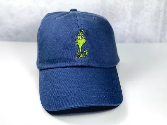 Grinch cheap baseball hat