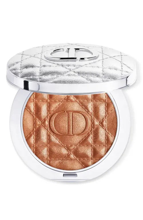 DIOR Forever Glow Luminizer Powder Highlighter in 07 Copper Sequin at Nordstrom | Nordstrom
