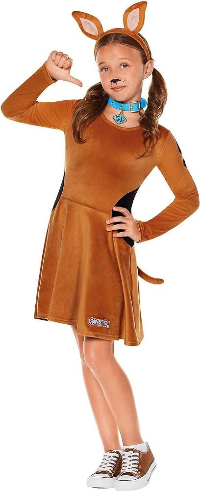 Spirit Halloween Scooby-Doo Kids Dress Costume | Officially Licensed | Theatrical Outfit | Amazon (US)