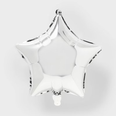 Star Foil Balloon Silver - Spritz™ | Target