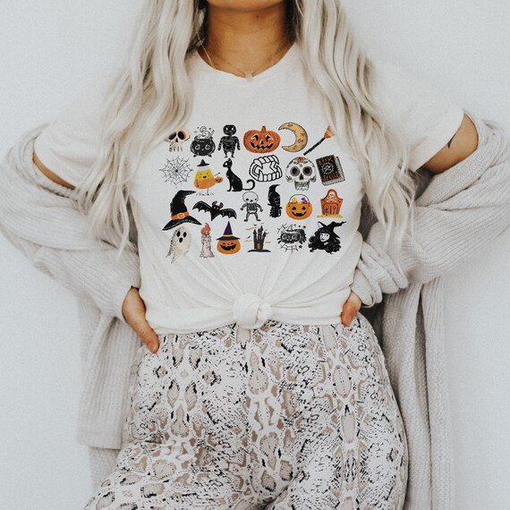 It’s the Little Things | Happy Halloween | UNISEX Relaxed Jersey T-Shirt | Etsy (US)