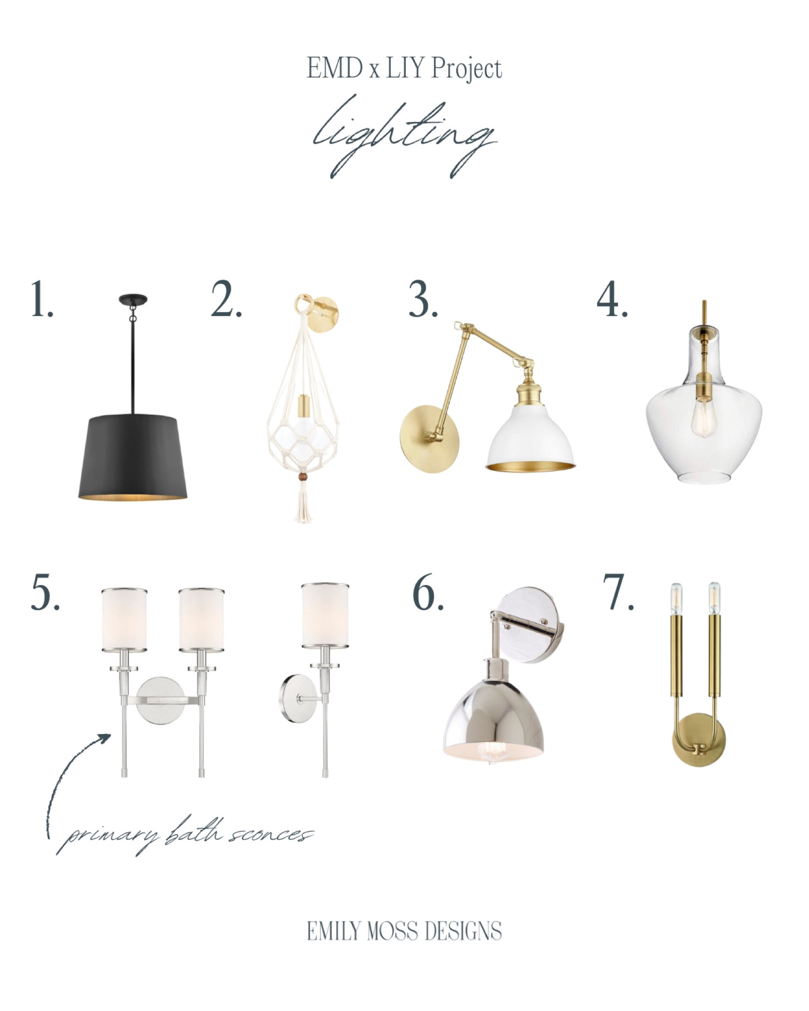 EMDxLIY Project: Lighting💡 

#LTKhome