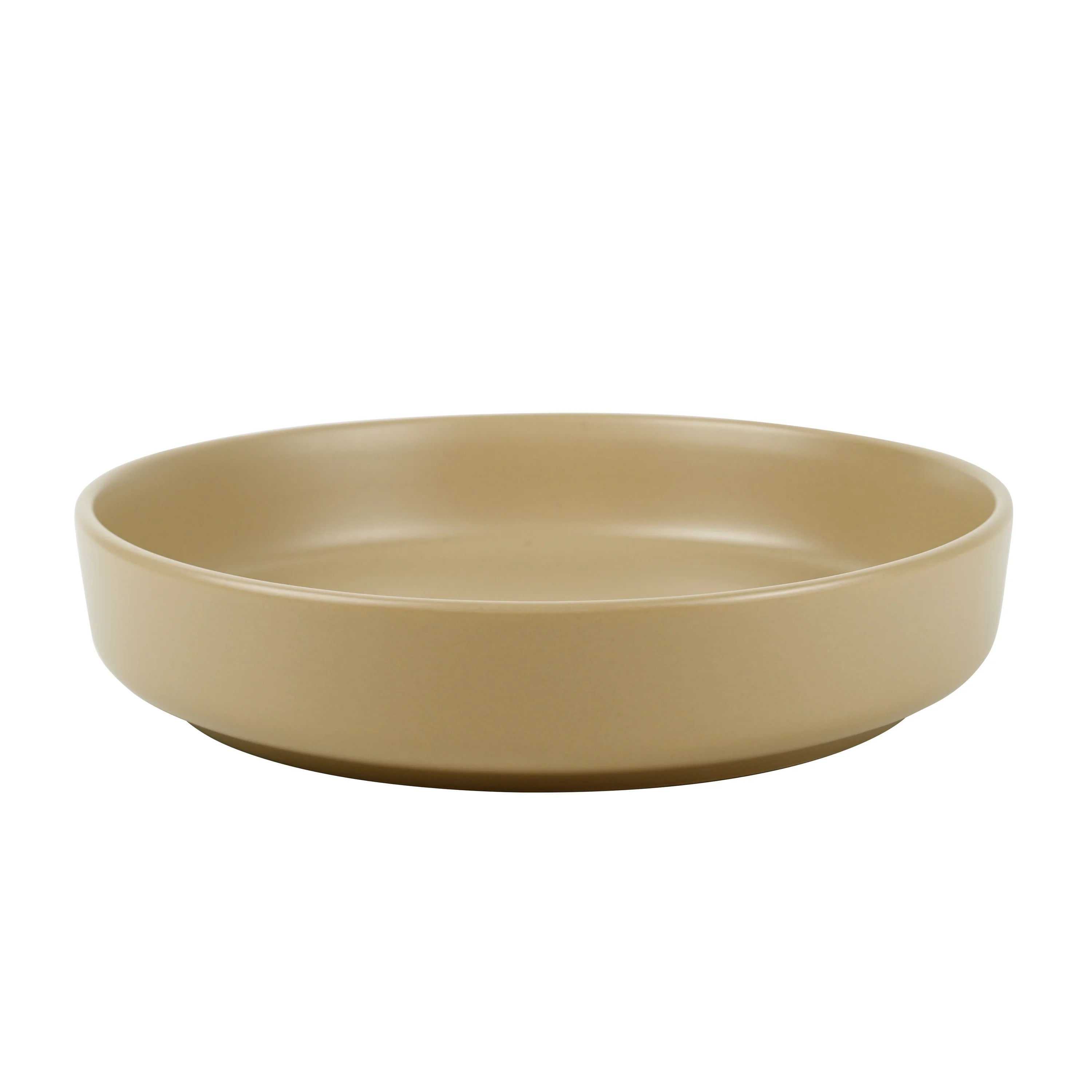 Mainstays Alessandra Brown Stoneware Dinner Bowl | Walmart (US)