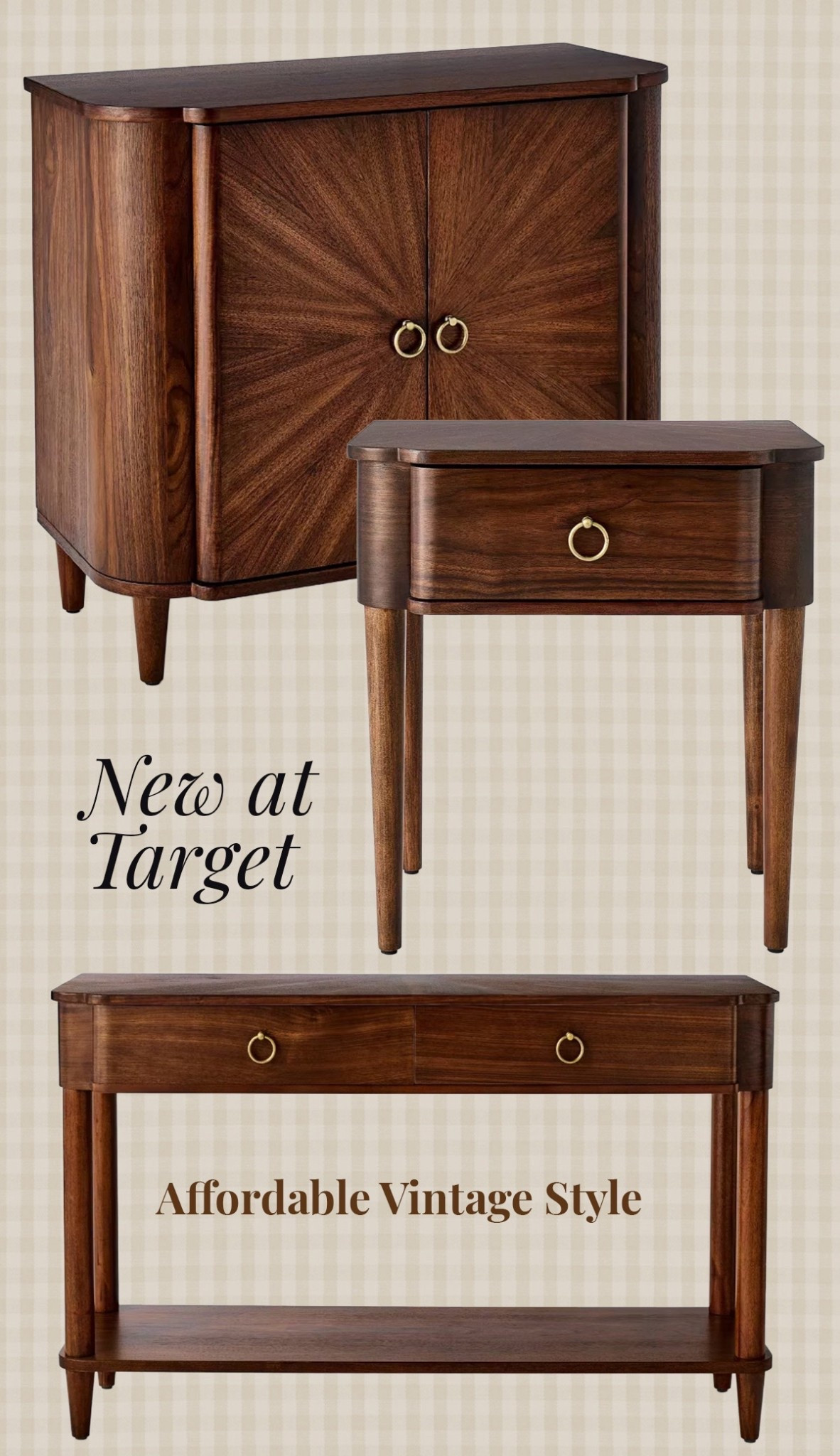 New! Affordable vintage style furniture from Studio McGee’s spring 2026 collection.

#LTKHome