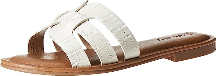 The Drop Women's Monika Flat H-Band Slide Sandal | Amazon (US)