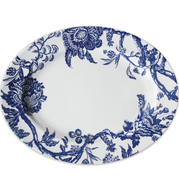 Arcadia Large Oval Rimmed Platter | Caskata