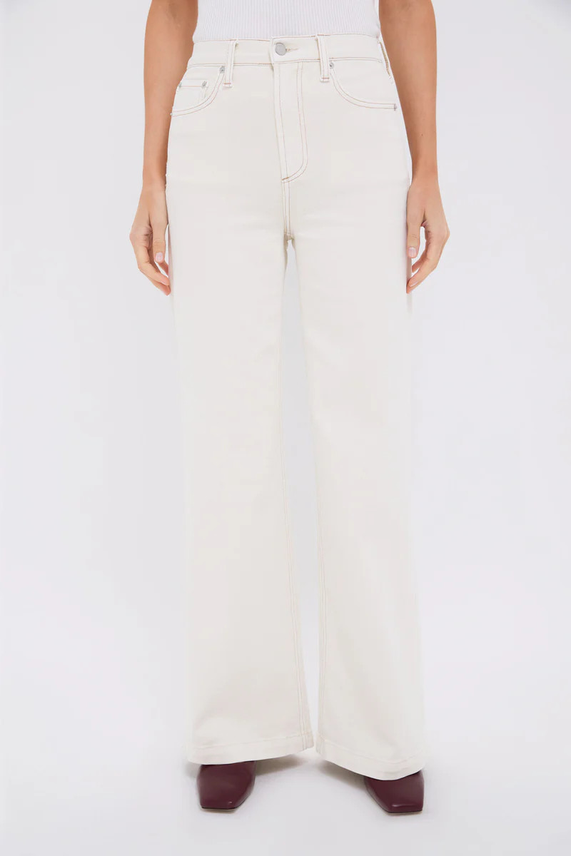 Ecru Lana High Rise Ultra Wide Leg | Tuckernuck (US)