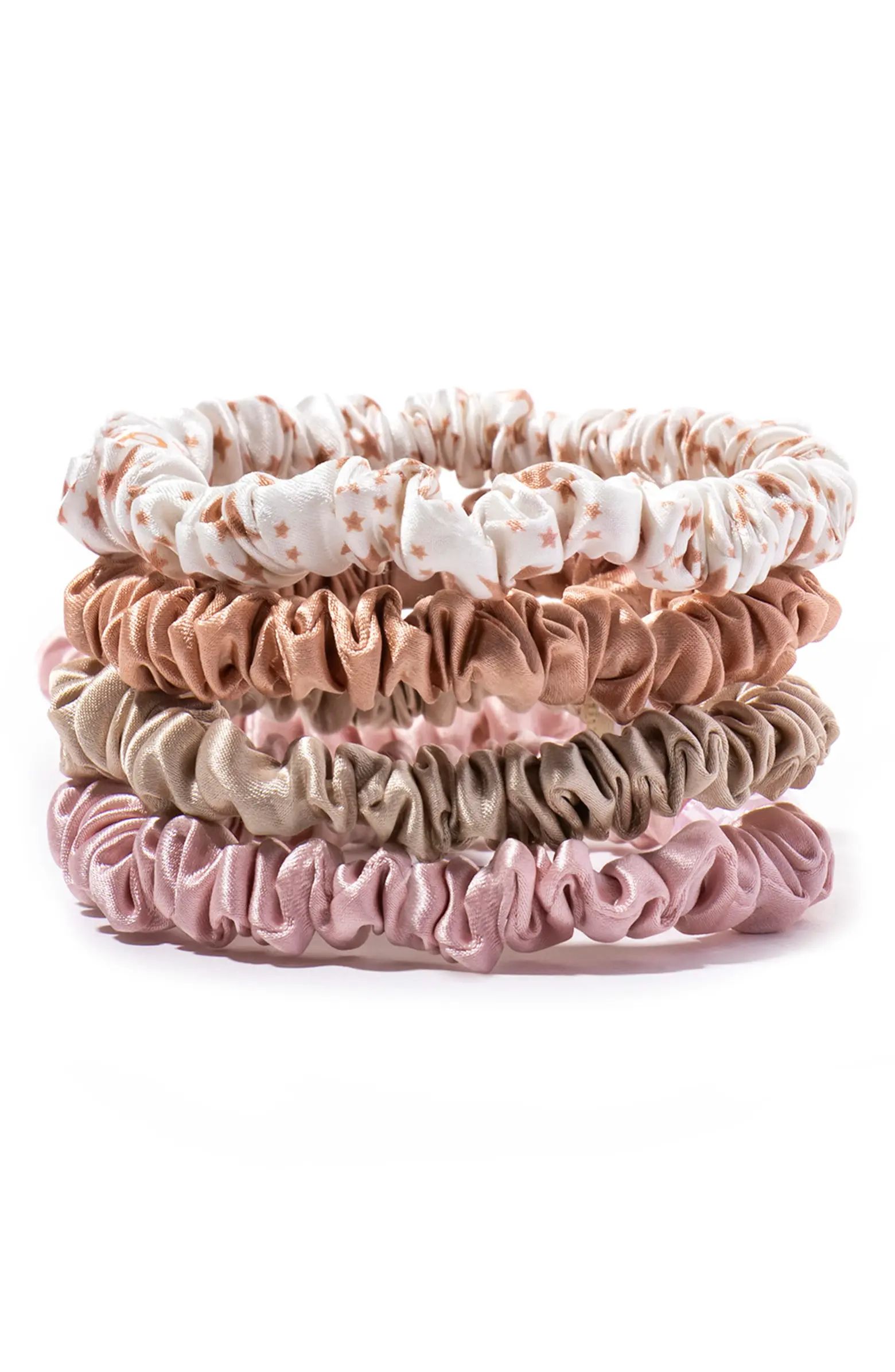 Pure Silk Skinny Hair Tie Nightlife Holiday Bauble | Nordstrom