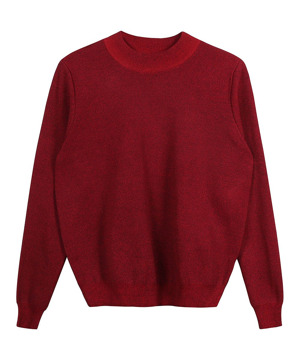 Burgundy Nila Sweater - Women | zulily
