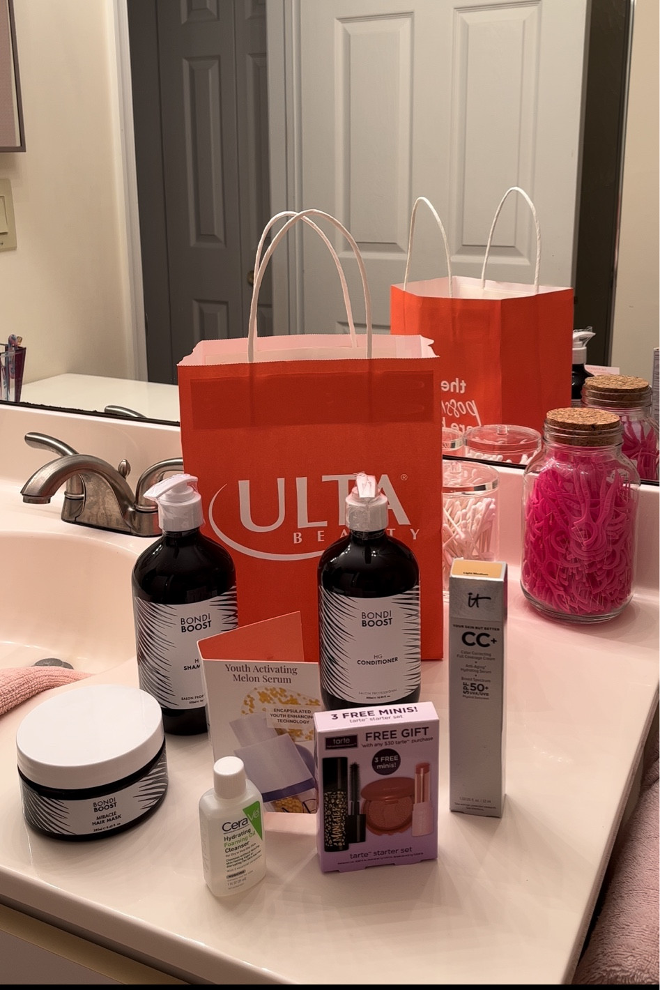 Ulta trip 🛍 
The Tarte starter kit was a freebie 

#LTKGiftGuide #LTKbeauty