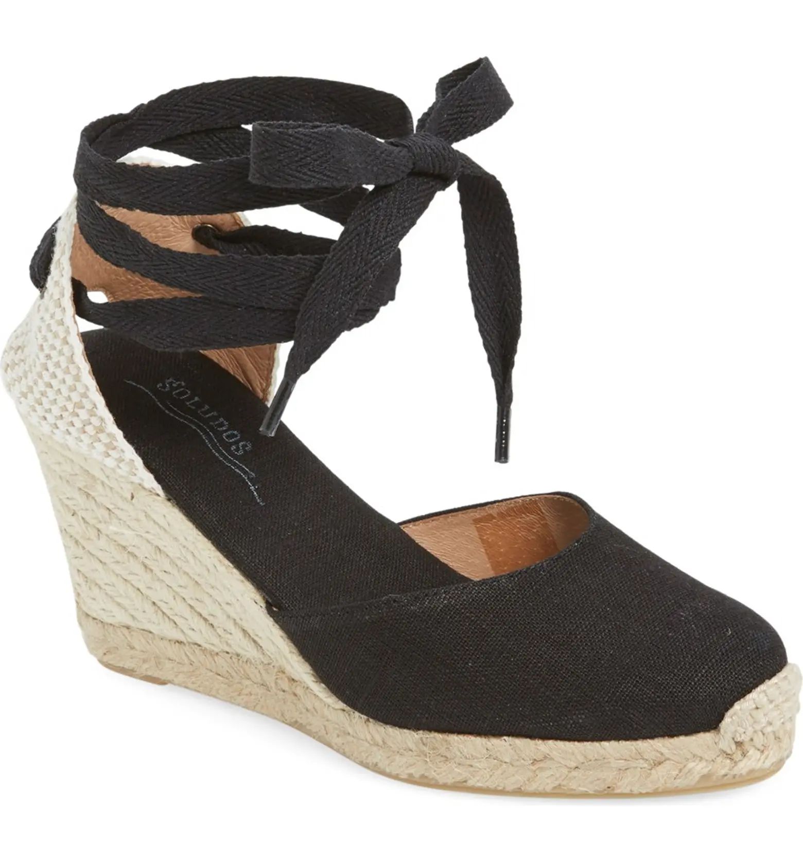 Soludos Wedge Lace-Up Espadrille Sandal | Nordstrom | Nordstrom