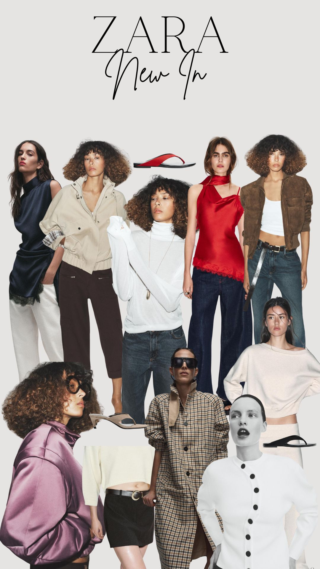 Zara New In! 

Wardrobe Staples, Transitional style, Transitional Fashion, Spring Style, Early Spring, New In Season, Winter to Spring, Satin Top, Bomber Jacket, Transitional Jacket  

 #LTKuk #LTKwinter #LTKspring