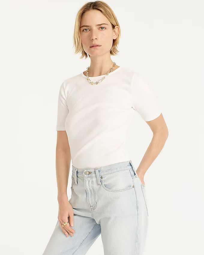 Slim perfect-fit T-shirt | J. Crew US