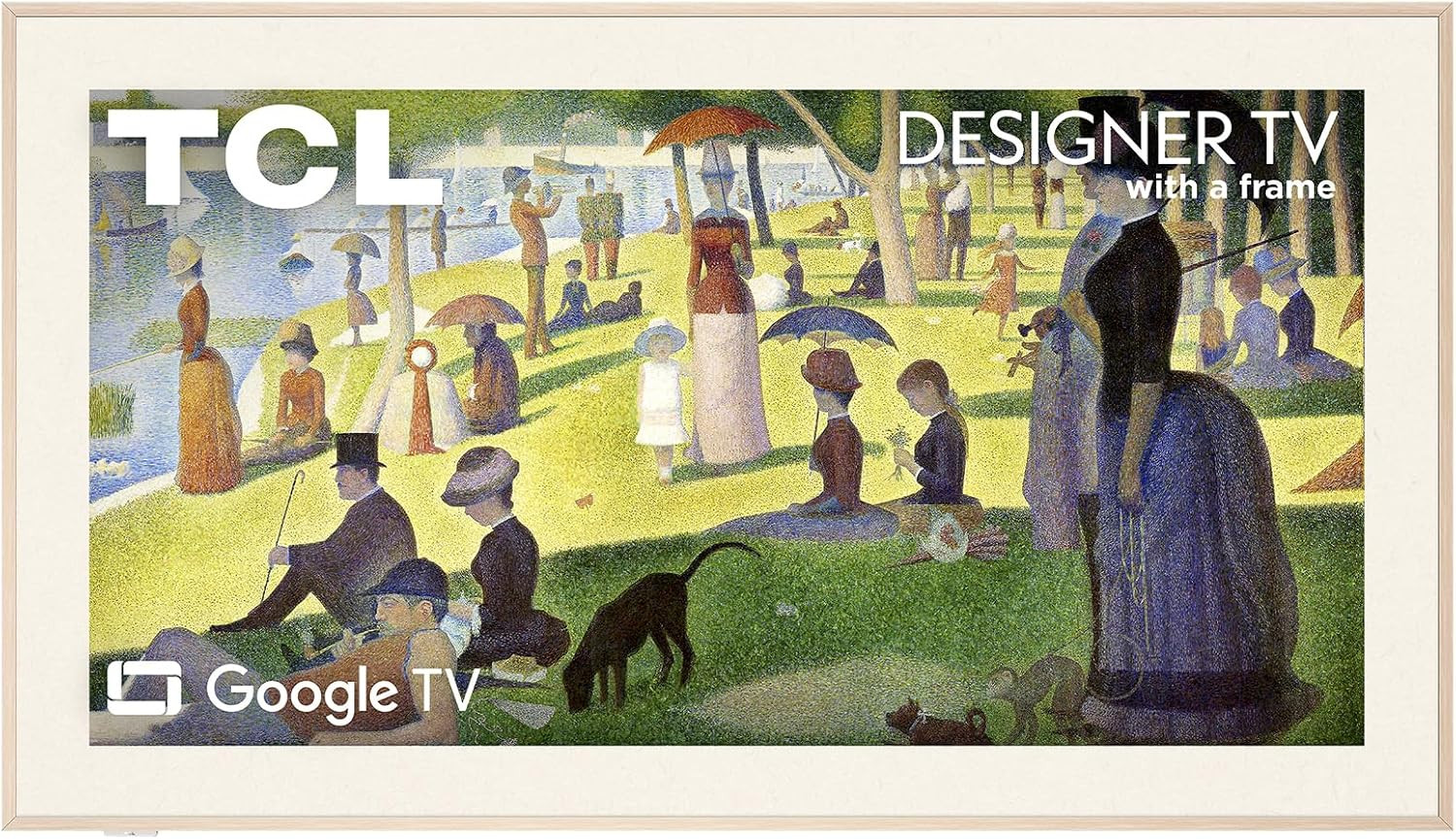 TCL 65" Designer Series Picture Frame TV, QLED 4K, 65A300L, 2026 Version | Amazon (US)